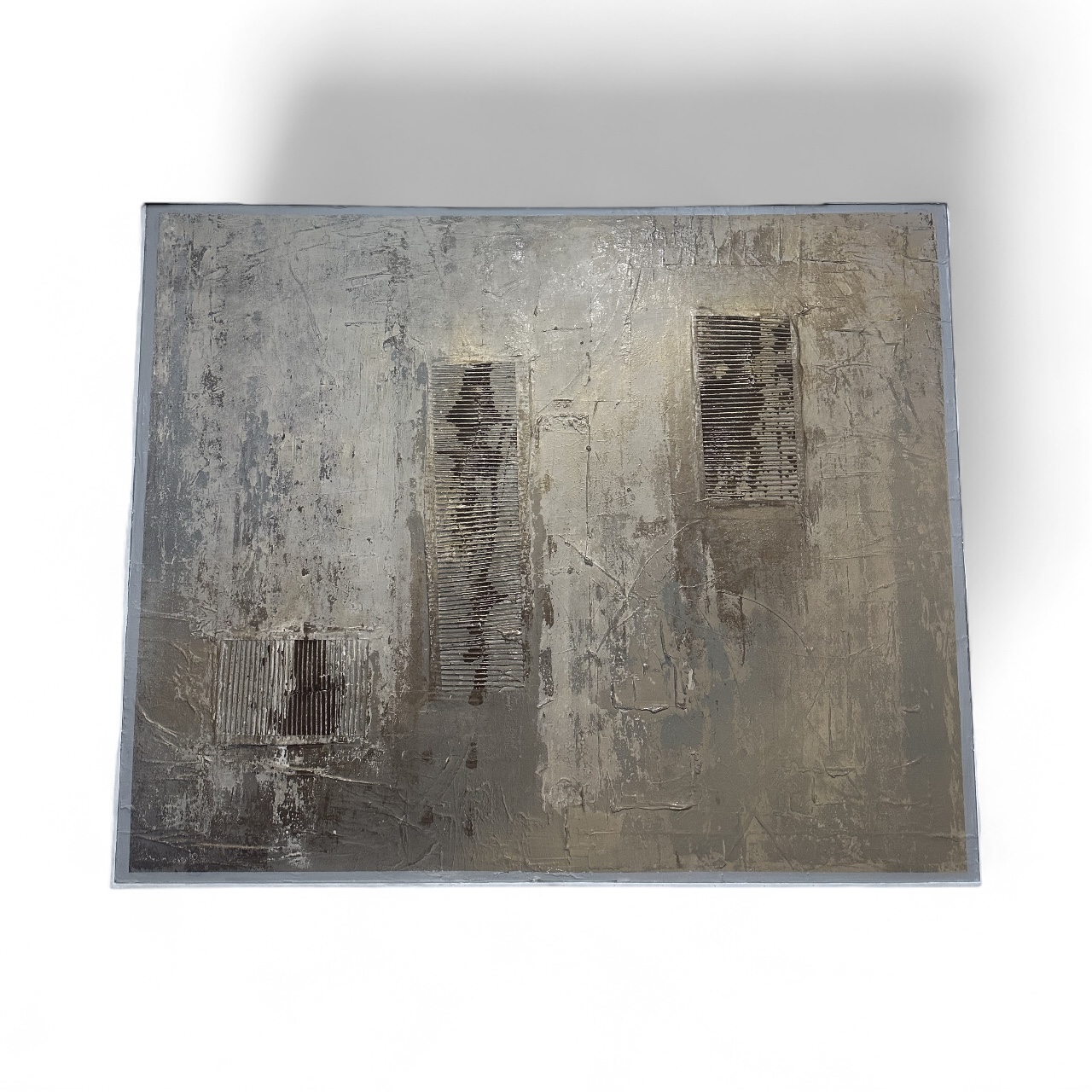 MADRE TIERRA | Obra texturizada creada con materiales no convencionales que aportan carácter y originalidad.
 La paleta de colores naturales —suaves, terrosos, orgánicos— conecta con lo esencial.
 Cada relieve invita a una contemplación serena, donde la materia cobra vida.
 El uso de lo inesperado genera un equilibrio entre lo rústico y lo sutil.
 Ideal para ambientes cálidos y auténticos.
 Una pieza que susurra con fuerza tranquila.